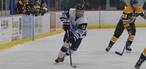Sam Gagnon scored a pair of goals in the Owls win over Salem State (File photo)