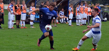 Westfield, Worcester Men's Soccer Play to 0-0 Draw
