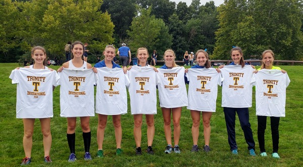 Westfield State placed their full squad among the top 30 runners at the Trinity Invitational