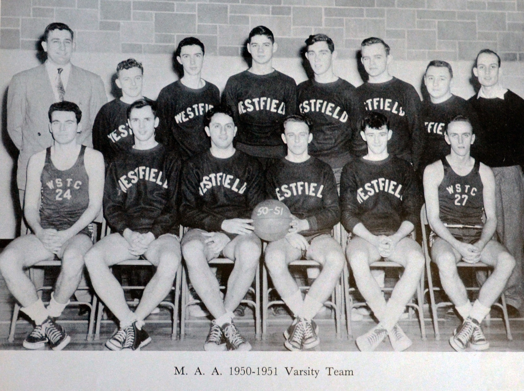 1950-51 Men's Basketball Team